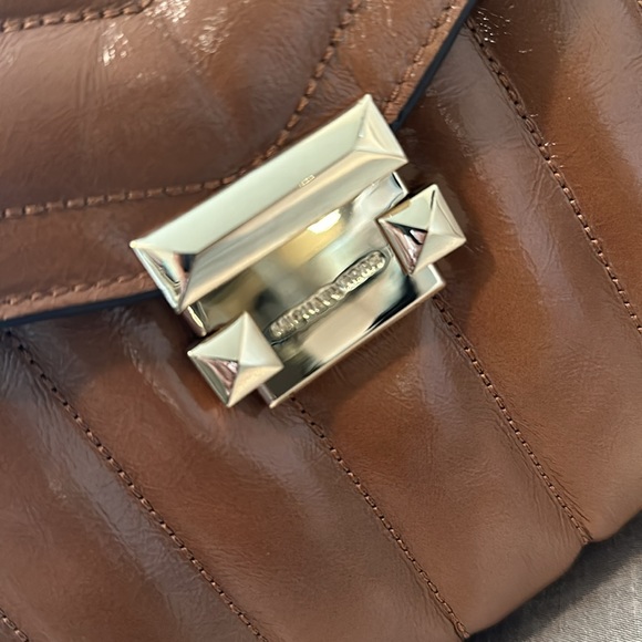 NWT Michael Kors Quilted Satchel - Picture 3 of 11